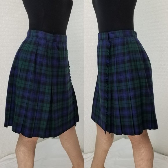 SOLD🌈1990s Talbots Petites tartan kilt - Picture 4 of 7